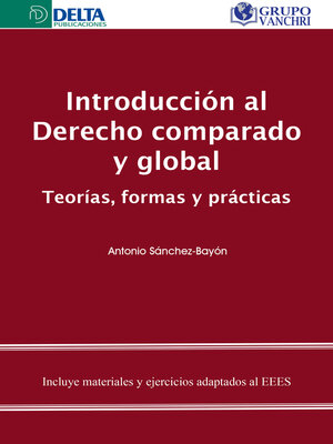 cover image of Introducción Al Derecho Comparado Y Global